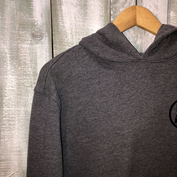 G/Fore Golf Hoodie Men's Medium Gray Casual Hooded Pullover Golf Long Sleeve - Picture 5 of 11